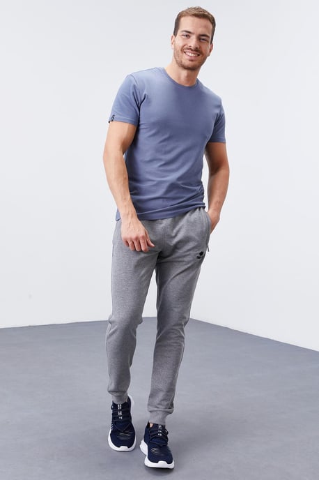 Herren Slim-Fit Fleece Jogginghose - Image 2