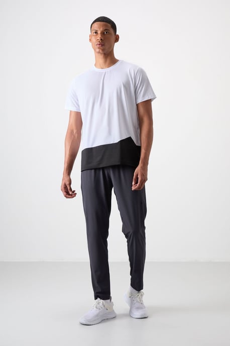 Herren Gerade Schnitt Nahtlose Sweatpants - Image 1