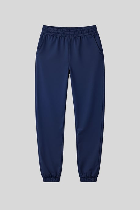 Damen Hochtaillierte, Lässige Fleece-Jogginghosen - Image 2