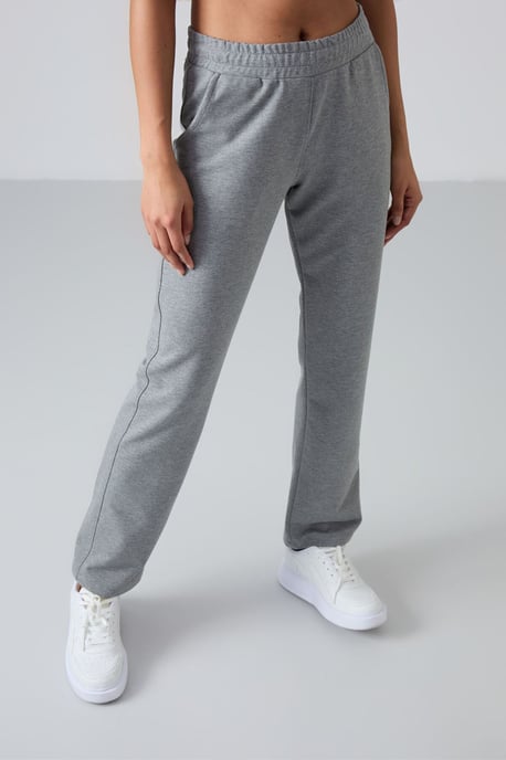Damen Jogginghose mit geradem Bein aus Fleece - Image 4