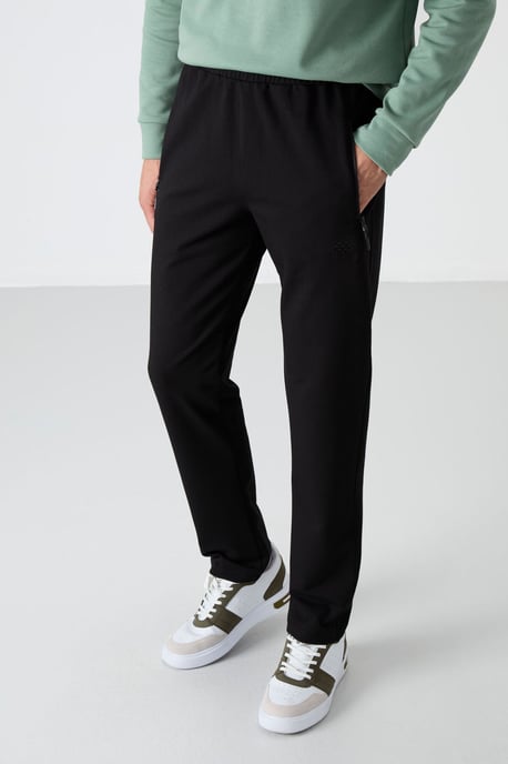 Herren Regular Fit Sweatpants mit geradem Bein - Image 1