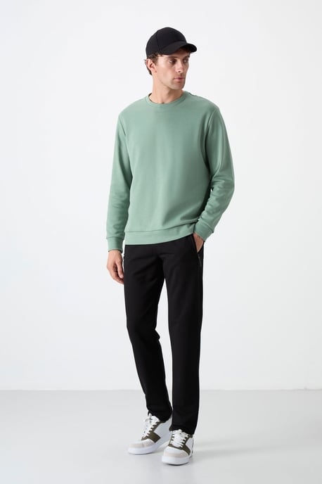 Herren Regular Fit Sweatpants mit geradem Bein - Image 2