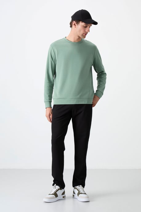Herren Regular Fit Sweatpants mit geradem Bein - Image 4