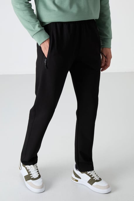 Herren Regular Fit Sweatpants mit geradem Bein - Image 5