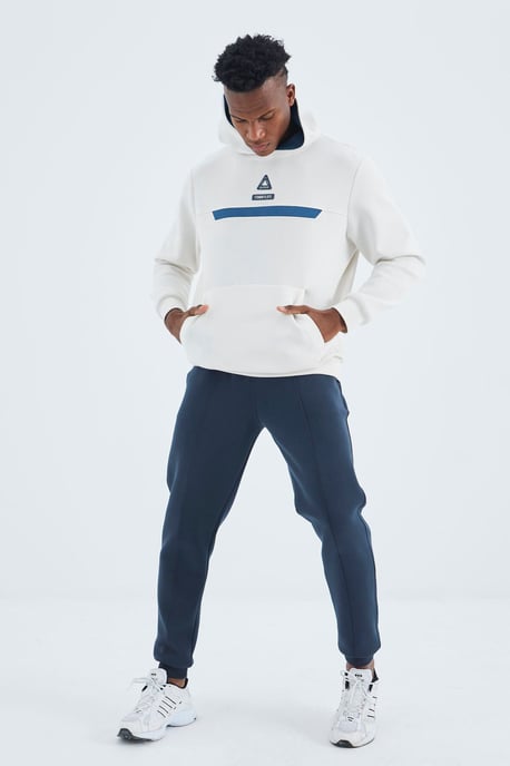 Herren Regular-Fit 3-Thread Fleece-Sweatpants - Image 3