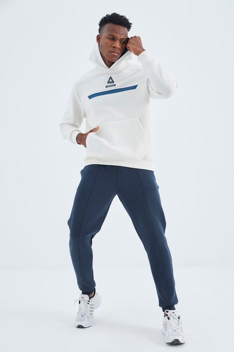 Herren Regular-Fit 3-Thread Fleece-Sweatpants - Image 6