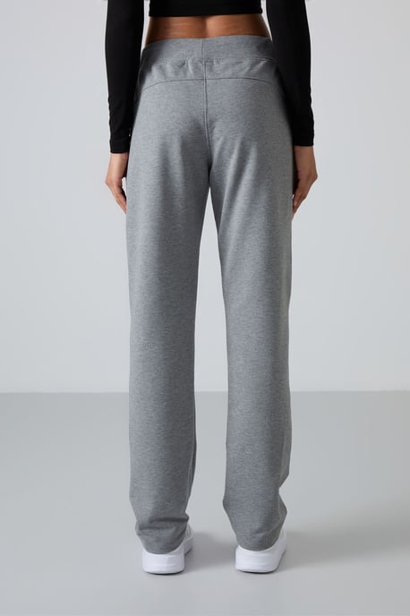 Damen gerade geschnittene Fleece-Sweatpants - Image 5