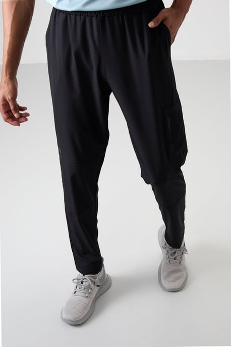 Herren Unifarbene Sweatpants zum Hineinschlüpfen - Image 1