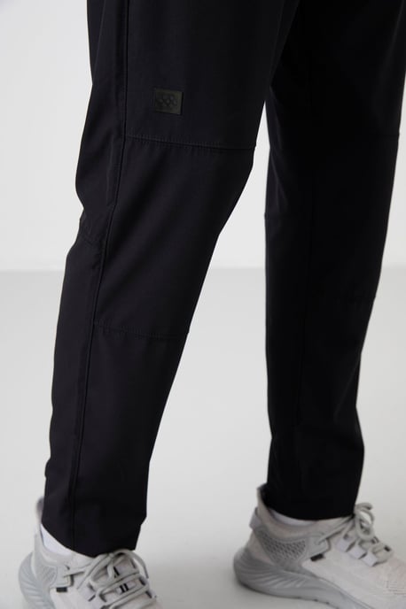Herren Unifarbene Sweatpants zum Hineinschlüpfen - Image 5