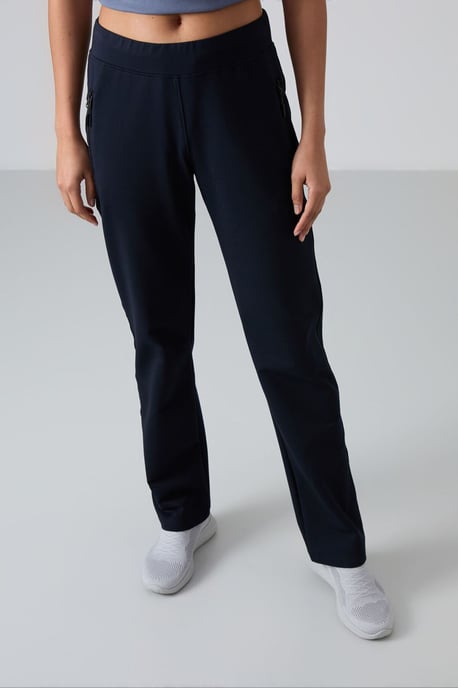Damen gerade geschnittene Fleece-Sweatpants - Image 2