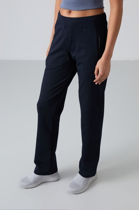 Damen gerade geschnittene Fleece-Sweatpants - Image 4