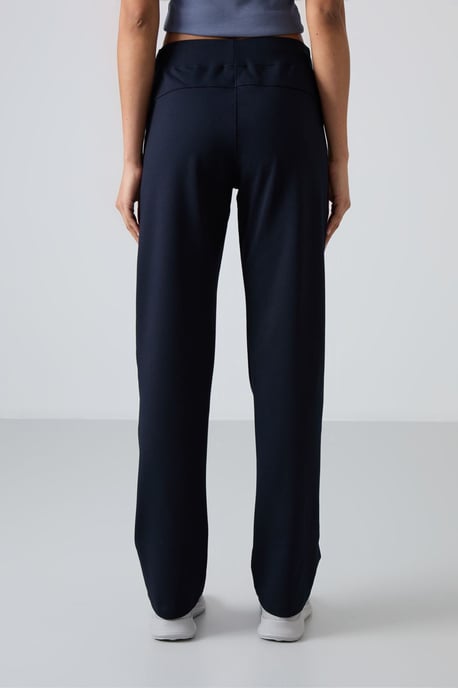 Damen gerade geschnittene Fleece-Sweatpants - Image 5