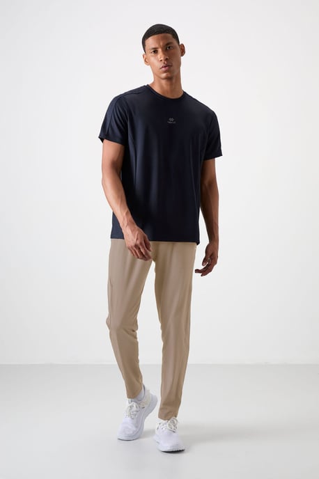 Herren Gerade geschnittene Nahtlose Jogginghose - Image 1