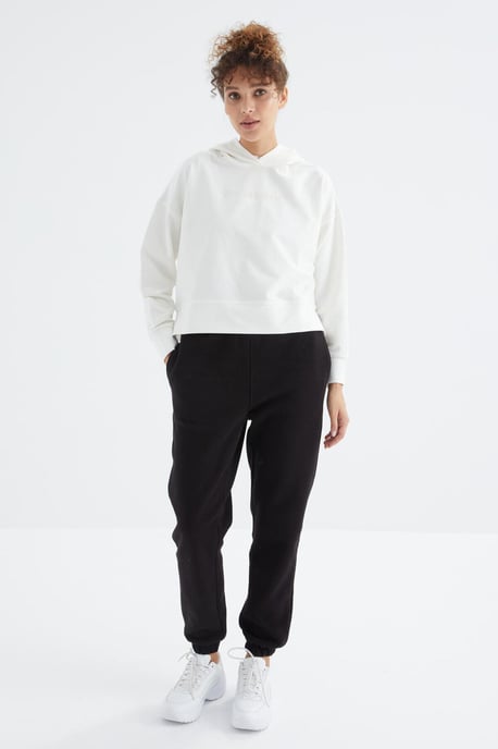 Damen hohe Taille Fleece Jogger Sweathosen - Image 5