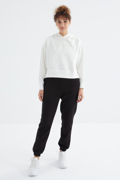 Damen hohe Taille Fleece Jogger Sweathosen - Image 6