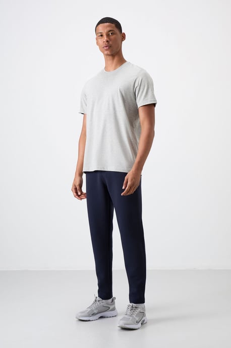 Herren Polyester Regular-Fit Sweatpants - Image 3