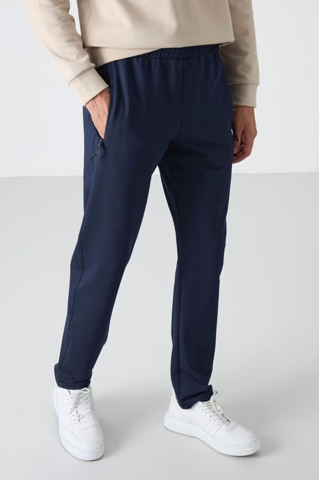 Herren Regular Fit Sweatpants mit geradem Bein - Image 2