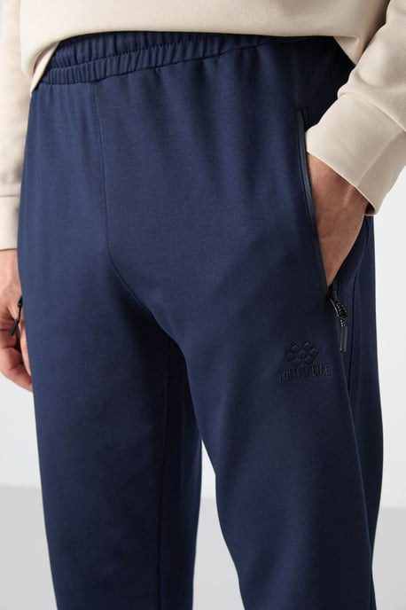 Herren Regular Fit Sweatpants mit geradem Bein - Image 4