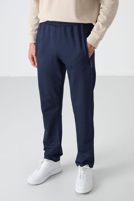 Herren Regular Fit Sweatpants mit geradem Bein - Image 5