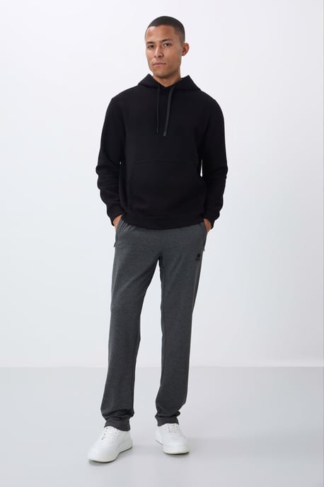 Herren Slim-Fit Geradebeinte Sweatpants - Image 1