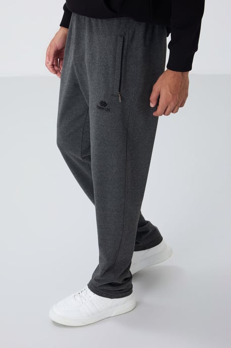 Herren Slim-Fit Geradebeinte Sweatpants - Image 3
