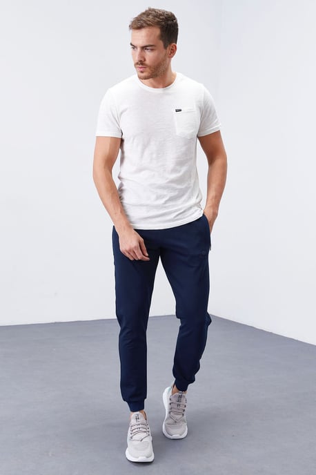 Herren Slim-Fit Fleece-Sweatpants - Image 3