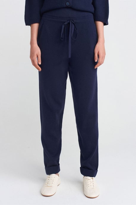 Damen Lurex Strick Jogginghosen - Image 3