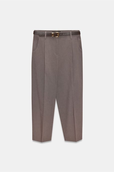 Gürtel-Atmungsstraight-Leg-Hosen - Image 5
