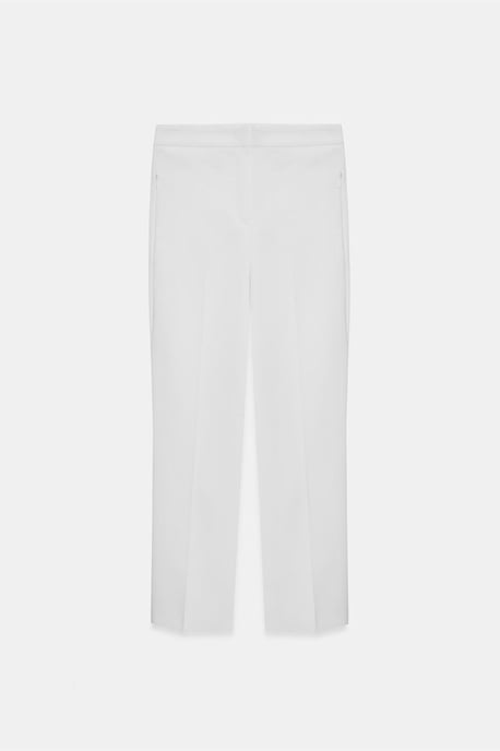 Hochgeschnittene Flared Capri-Hosen - Image 5