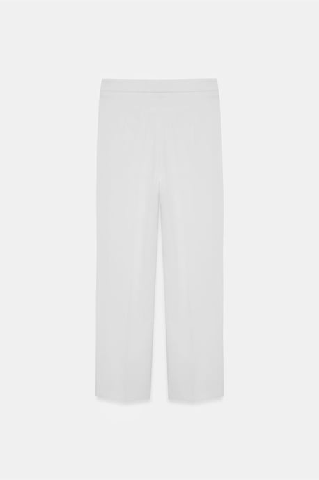 Hochgeschnittene Flared Capri-Hosen - Image 6