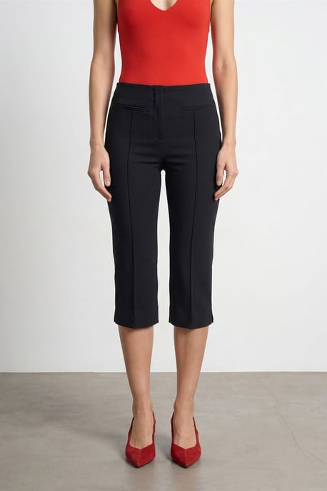 Hoch taillierte Capri-Zigarettenhose - Image 3