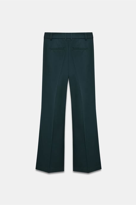 Damen High-Waist Flare Gabardine Hose - Image 6
