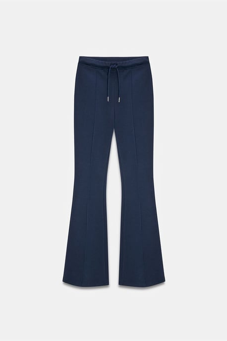 Hüfthohe Schlagjerseyhose mit Kordelzug - Image 5