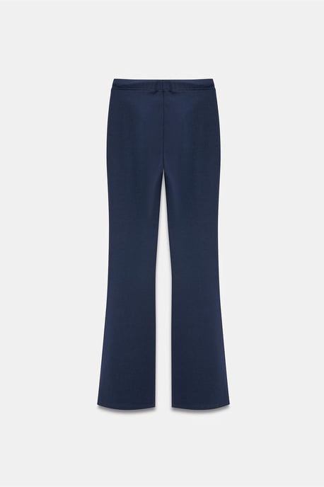 Hüfthohe Schlagjerseyhose mit Kordelzug - Image 6