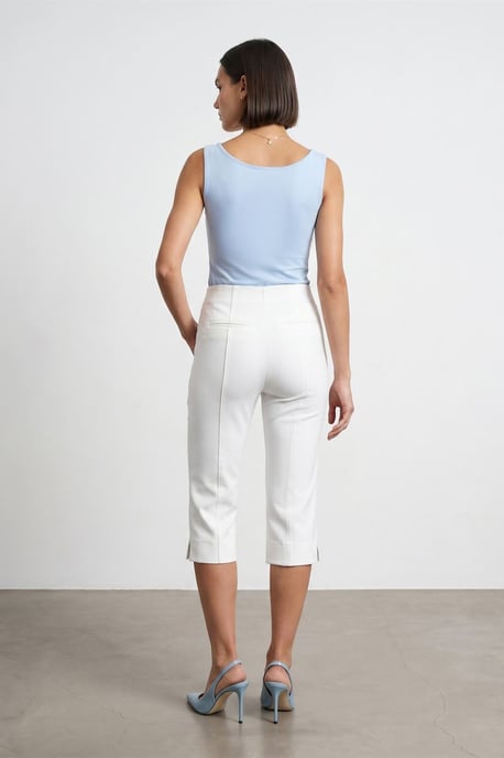 Hoch taillierte Capri-Zigarettenhose - Image 2