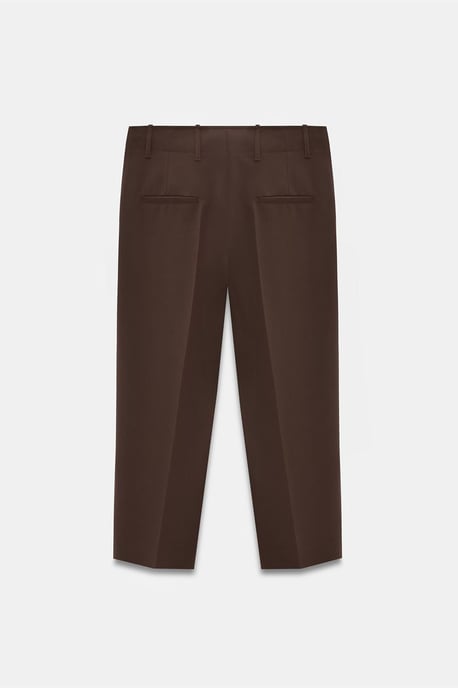 Hochtaillierte, Gürtelgürtel Capris für Damen - Image 5