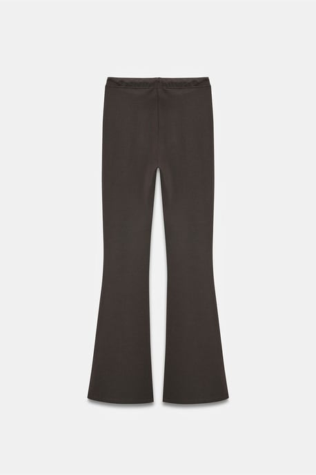 Hüfthohe Schlagjerseyhose mit Kordelzug - Image 5
