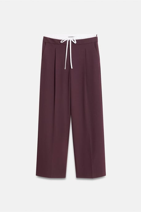 Damen Crepe-Hosen mit weitem Bein - Image 6