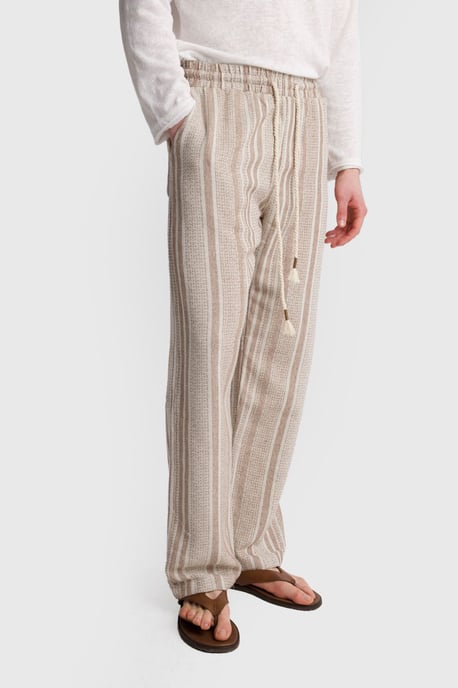Herren Baumwollstrickweite Hose - Image 4