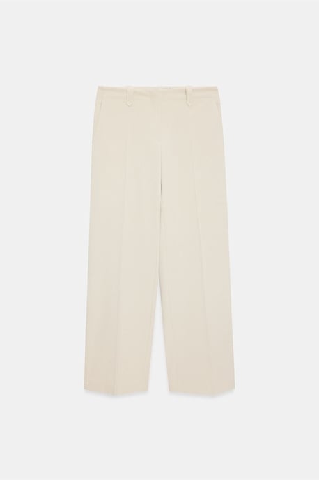 Hüfthoheweite Beinschneiderhose aus Krepp - Image 5