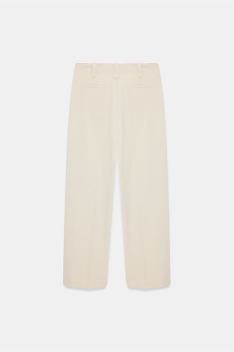 Hüfthoheweite Beinschneiderhose aus Krepp - Image 6