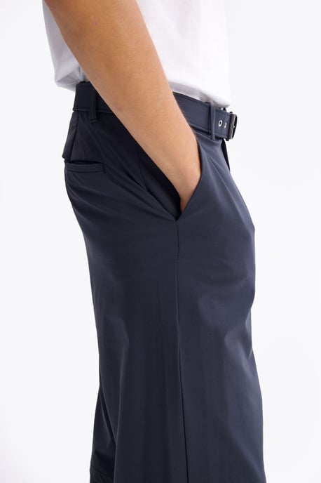 Herren Strickhose mit weitem Bein und Gürtel - Image 3