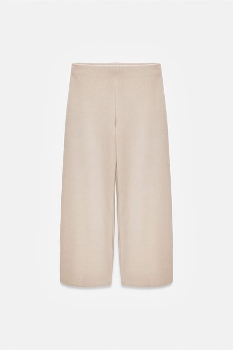 Damen Hohe Taille Weite Strickhose - Image 5