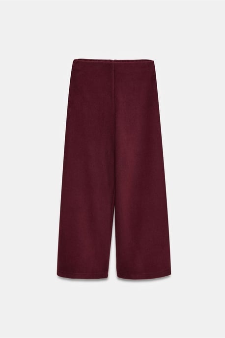 Damen Hohe Taille Weite Strickhose - Image 5