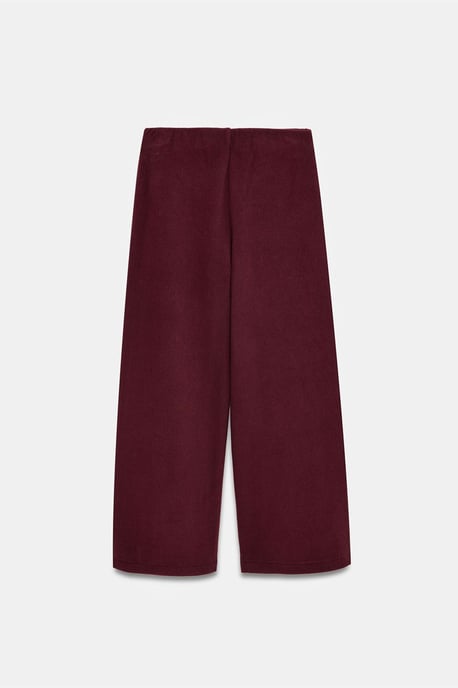 Damen Hohe Taille Weite Strickhose - Image 6