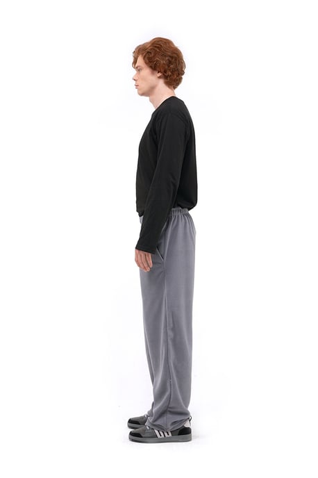 Herren Relaxed Fit Weite Beinform Pull-On-Hosen - Image 2