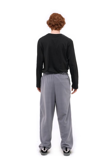 Herren Relaxed Fit Weite Beinform Pull-On-Hosen - Image 3