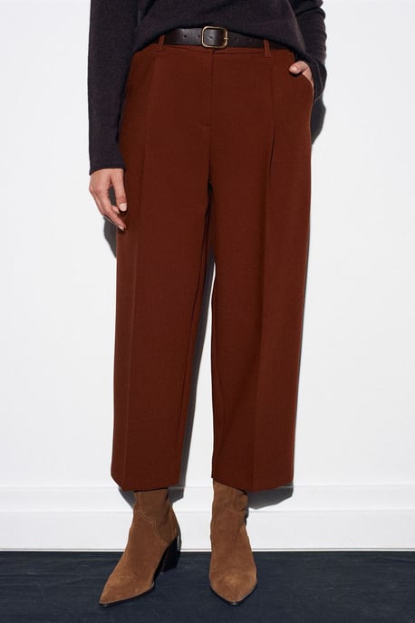 Damen Tailored gerade geschnittene Hosen - Image 5