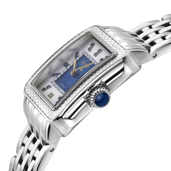GV2 by Gevril Womens Padova Gemstone Swiss Diamond Watch - Image 3