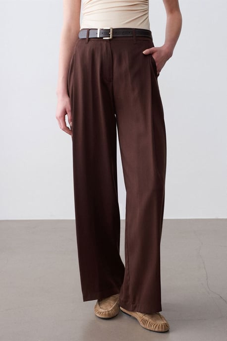 Faltenrockweite Hose - Image 3